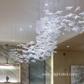 Contemporary hotel designedchandelier light